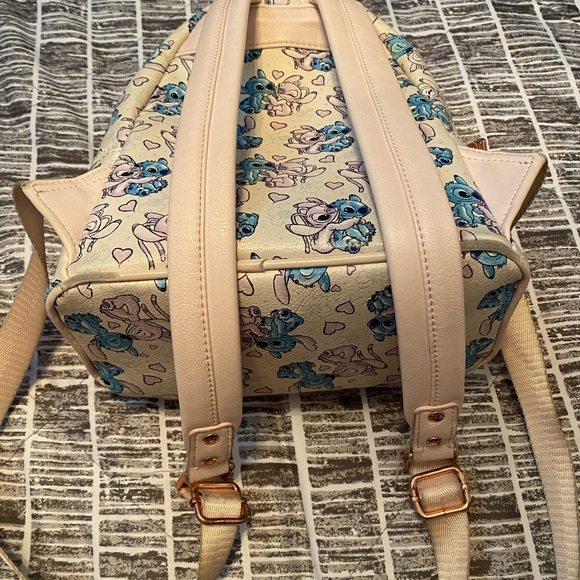 Disney Loungefly Stitch and Angel backpack. - Picture 3 of 5